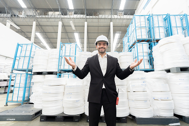 Water tank installation